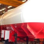 Tanque transporte GLP a granel / Tanque granelero. (sobre camión)